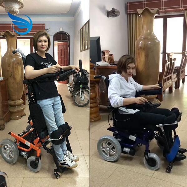 Xe Lăn Điện Đứng Aufu