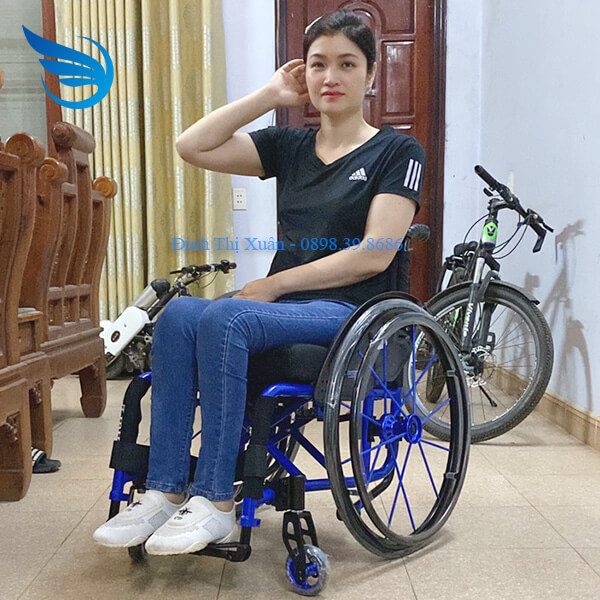 Xe Lăn Thể Thao Hợp Kim Nhôm JBH