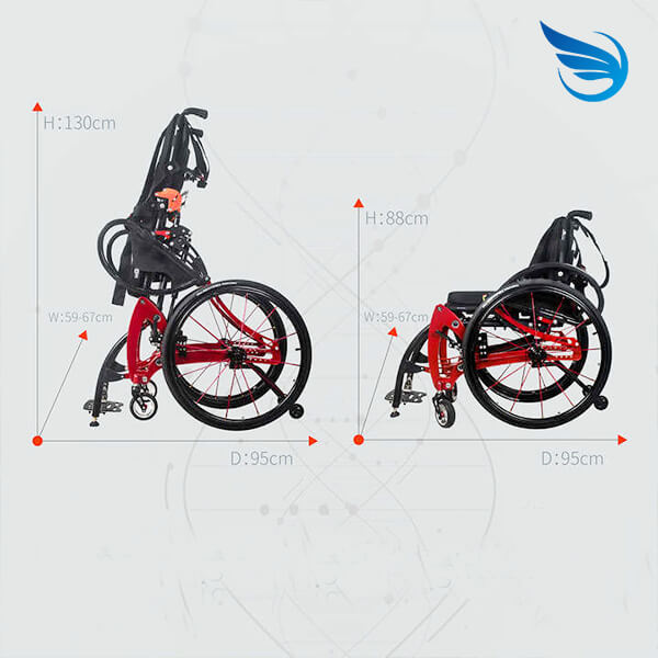 Xe Lăn Đứng Wisking 8810