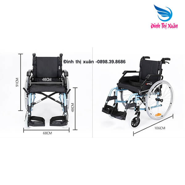 Xe Lăn Siêu Nhẹ Merits L125