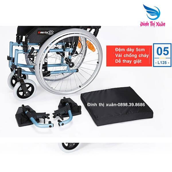 Xe Lăn Siêu Nhẹ Merits L125