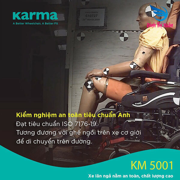 Xe lăn Karma KM 5001