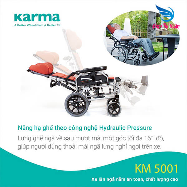 Xe lăn Karma KM 5001