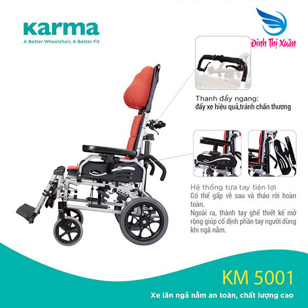 Xe lăn Karma KM 5001