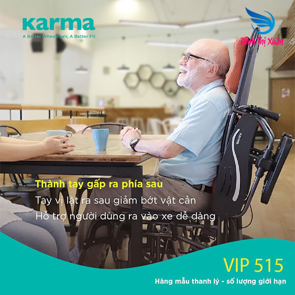 Xe lăn Karma VIP 515