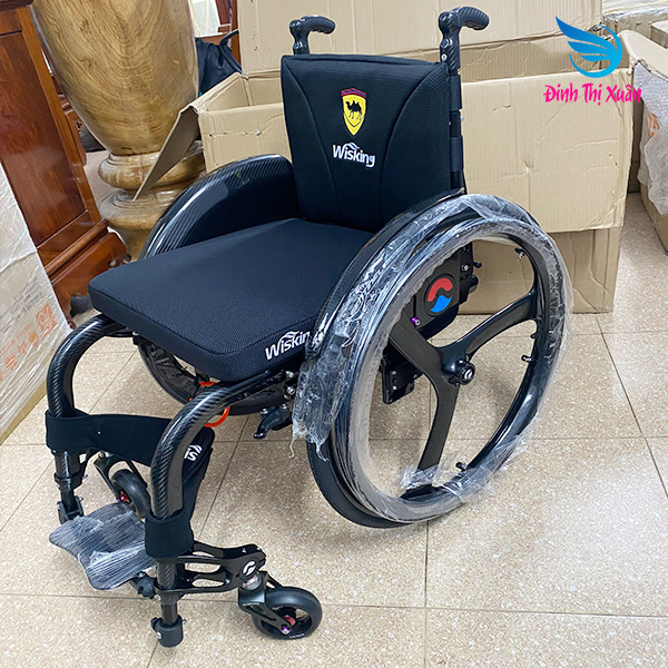 Xe Lăn Thể Thao Wisking 8801 Carbon