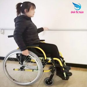 Xe Lăn Hợp Kim Nhôm Cao Cấp HSD