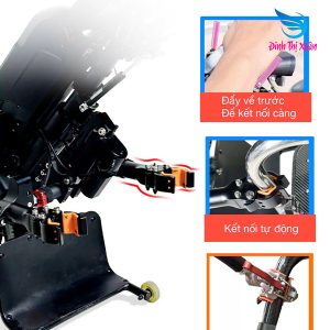 Đầu kéo xe lăn Wisking Q7 Cho Người Liệt Tứ Chi