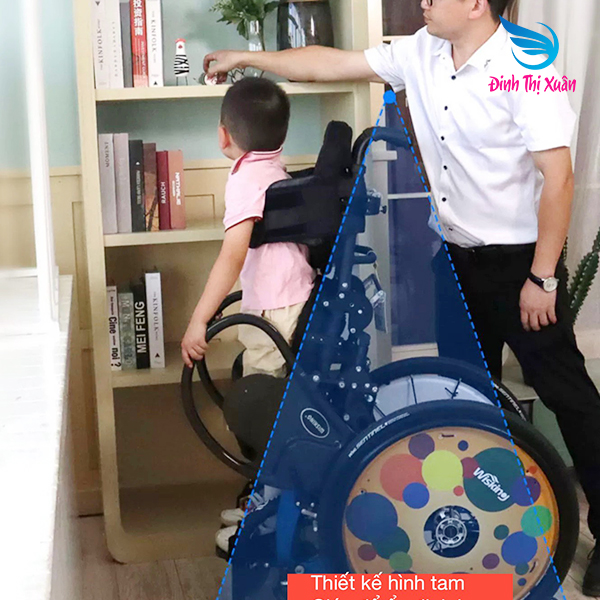 Xe Lăn Thể Thao Đứng Wisking Dành Trẻ Cho Trẻ Em