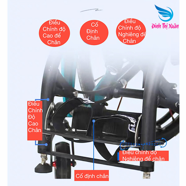 Xe Lăn Thể Thao Đứng Wisking Dành Trẻ Cho Trẻ Em