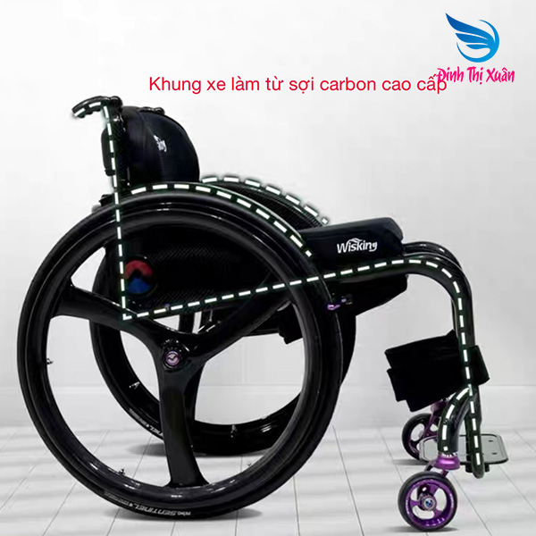 Xe Lăn Thể Thao Wisking A9