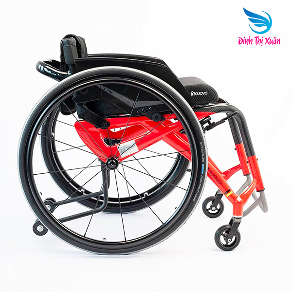 Xe Lăn Hợp Kim Aluminum Hub